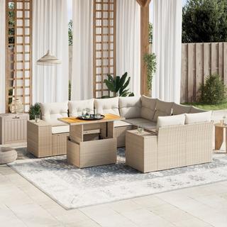 VidaXL Garten sofagarnitur poly-rattan  