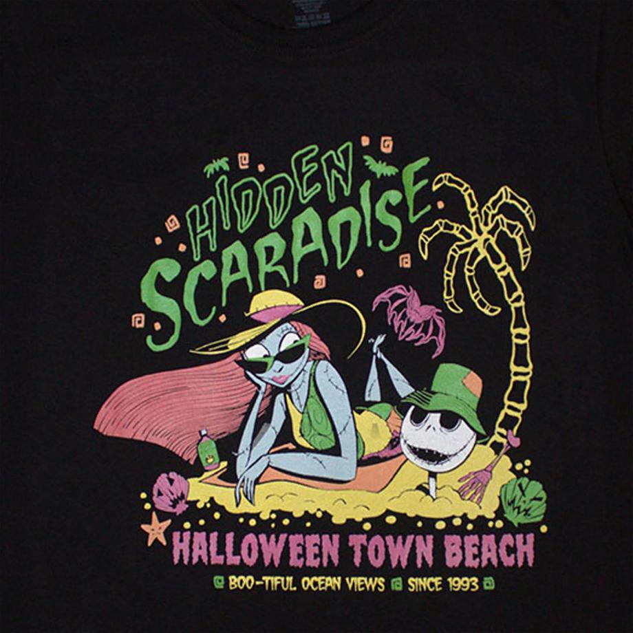 Nightmare Before Christmas Hidden Scaradise T-Shirt  
