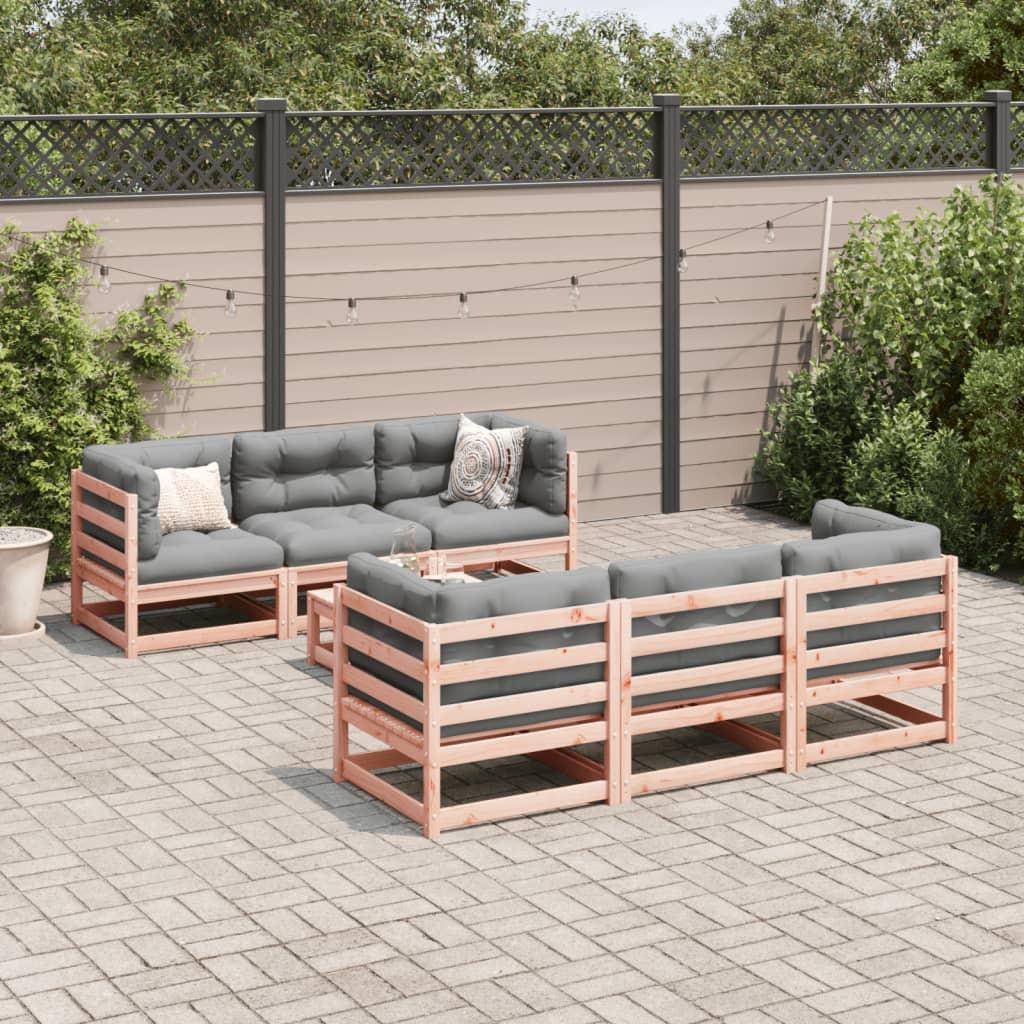 VidaXL set divano da giardino Douglas Wood  