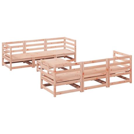 VidaXL set divano da giardino Douglas Wood  