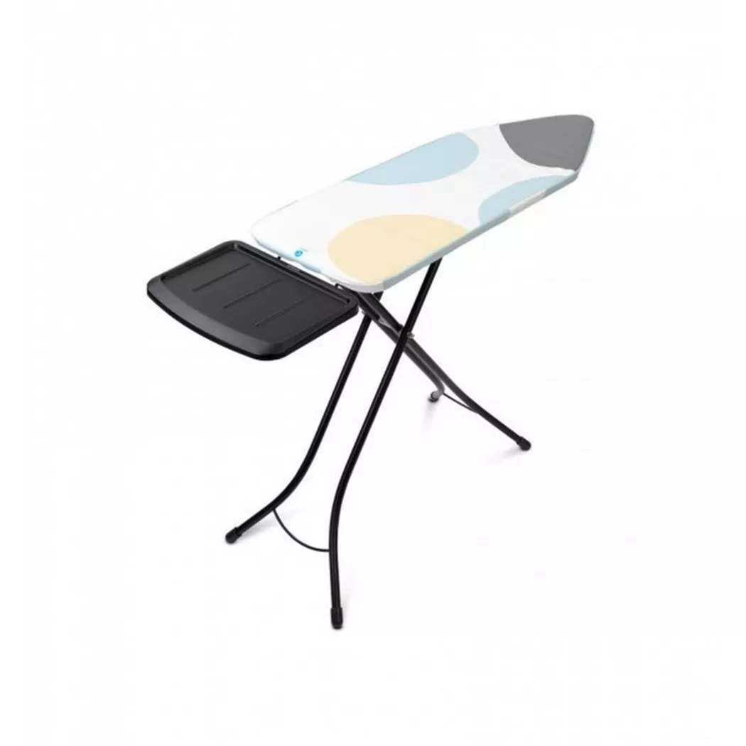 Brabantia Bügelbrett "Spring Bubbles mit Dampfstationsabalge" Bügelfläche 45 cmx135 cm