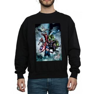 MARVEL  Avengers Assemble Team Montage Sweatshirt 
