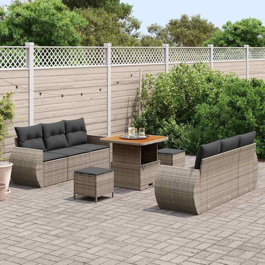 VidaXL Arredamento da Giardino Polyrattan  