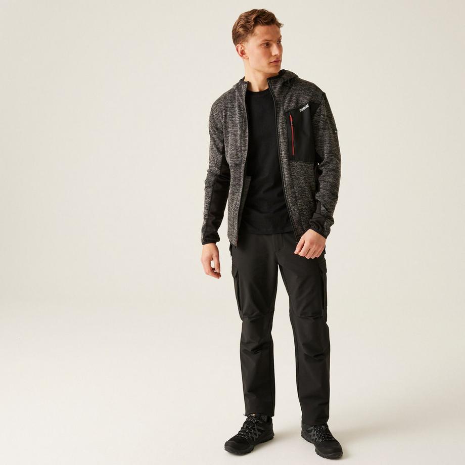 Regatta Alven Fleecejacke mit durchgehendem Reißverschluss und Kapuze  