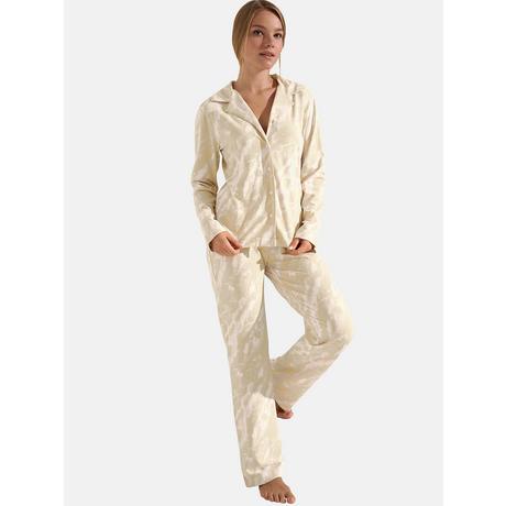 Lisca  Pyjama pantalon chemise manches longues Naomi 