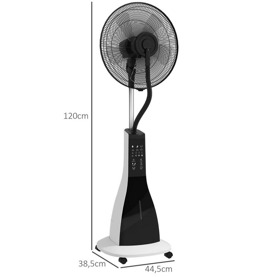 HOMCOM Ventilateur sur pied  