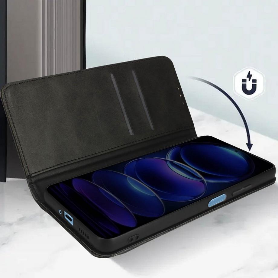 Avizar  Étui Xiaomi Redmi Note 12 Pro 5G, Noir 