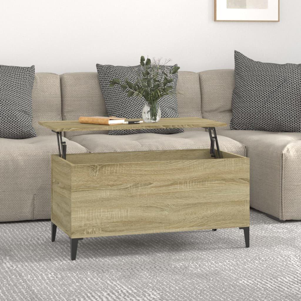 VidaXL Table basse bois d'ingénierie  