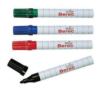 Berec BEREC Whiteboard Marker 1-4mm 4er Etui Klassiker  