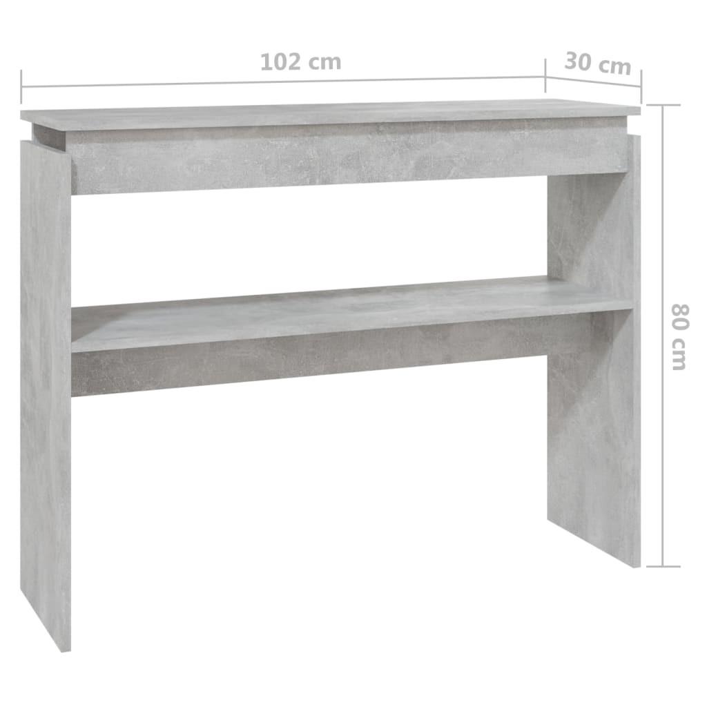 VidaXL Konsolentisch holzwerkstoff  