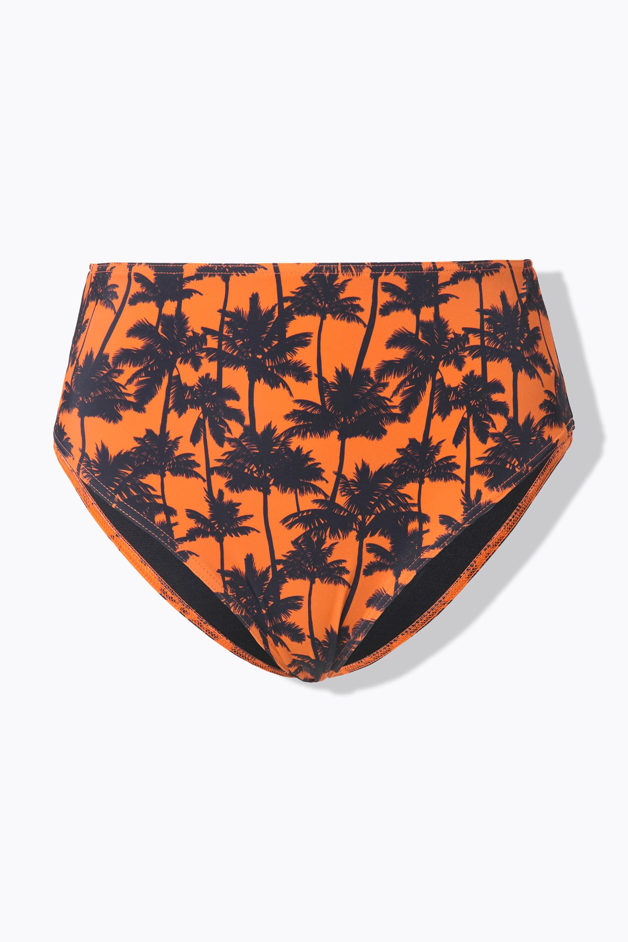 Studio Untold High Waist Palmenprint Shaping Bikini Slip  