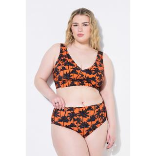 Studio Untold High Waist Palmenprint Shaping Bikini Slip  