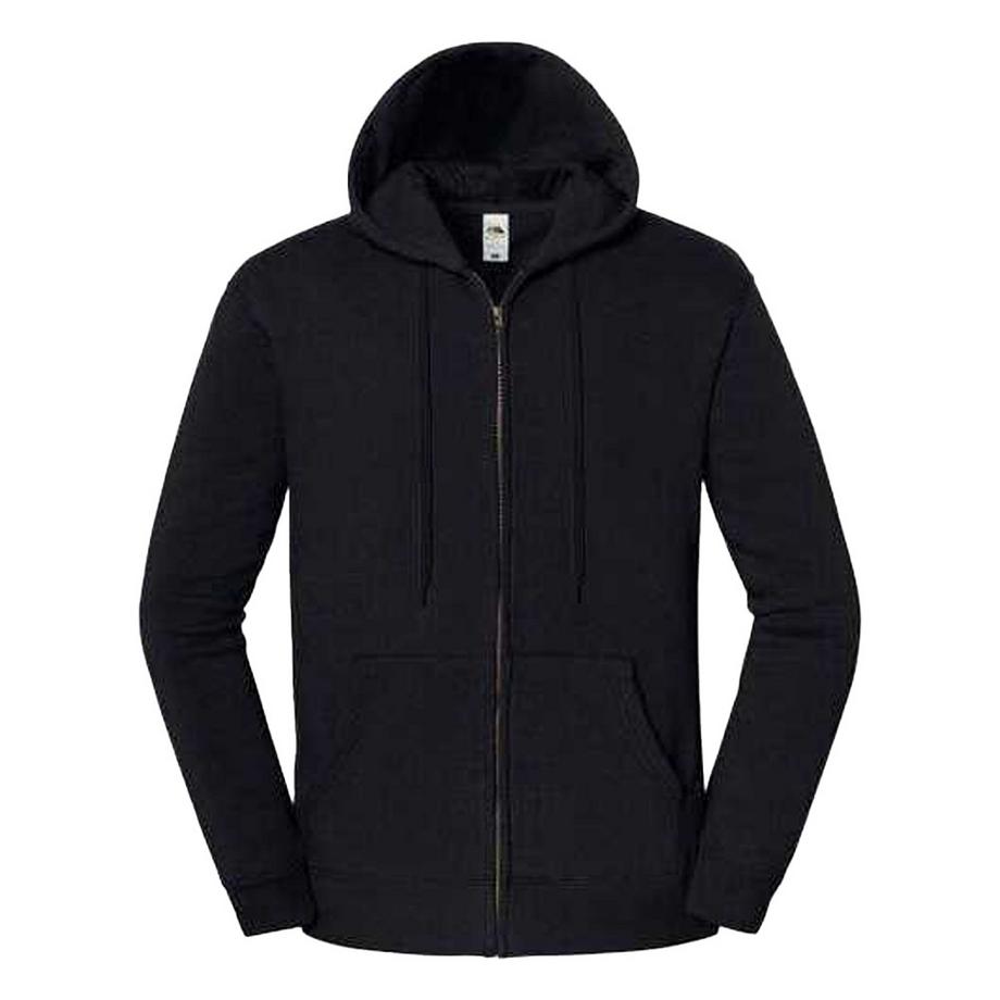 Veste Unie À Capuche Ajustable Iconic Premium