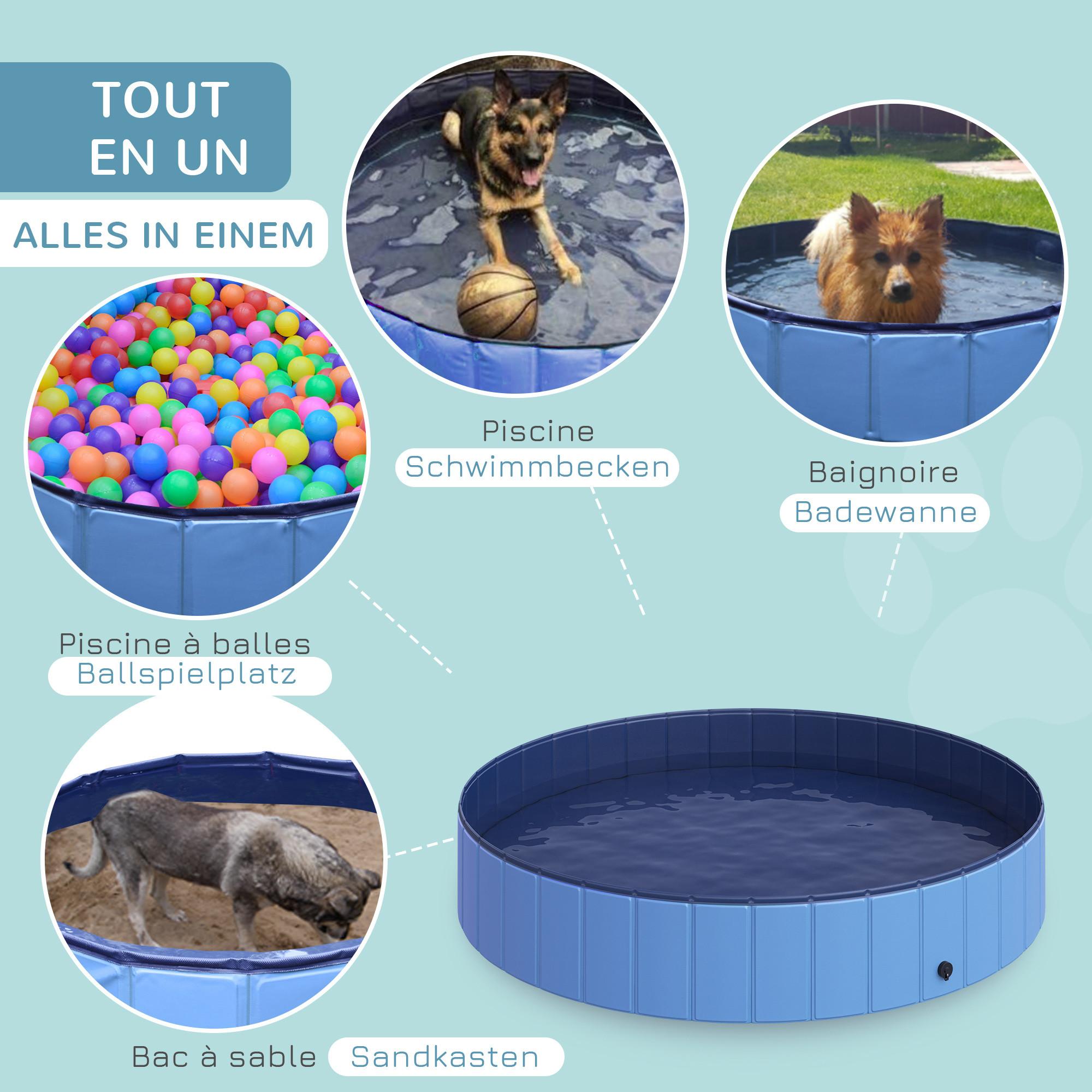 PawHut  Baignoire pour chien 