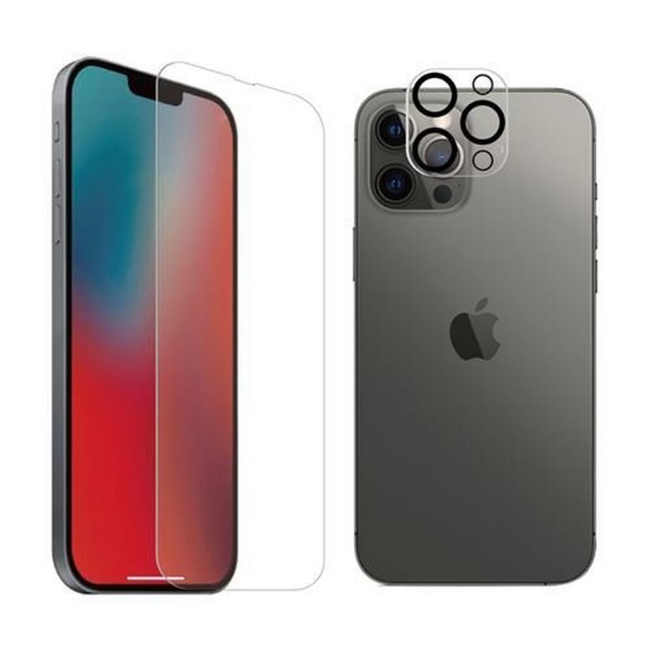 Pack Displayschutzfolie aus gehärtetem Glas für iPhone 13 Pro Max TigerGlass Antibacterial