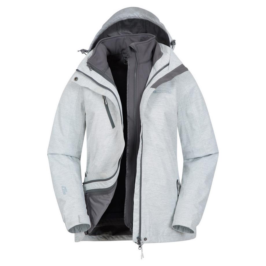 Mountain Warehouse Veste Bracken Melange 3 en 1  