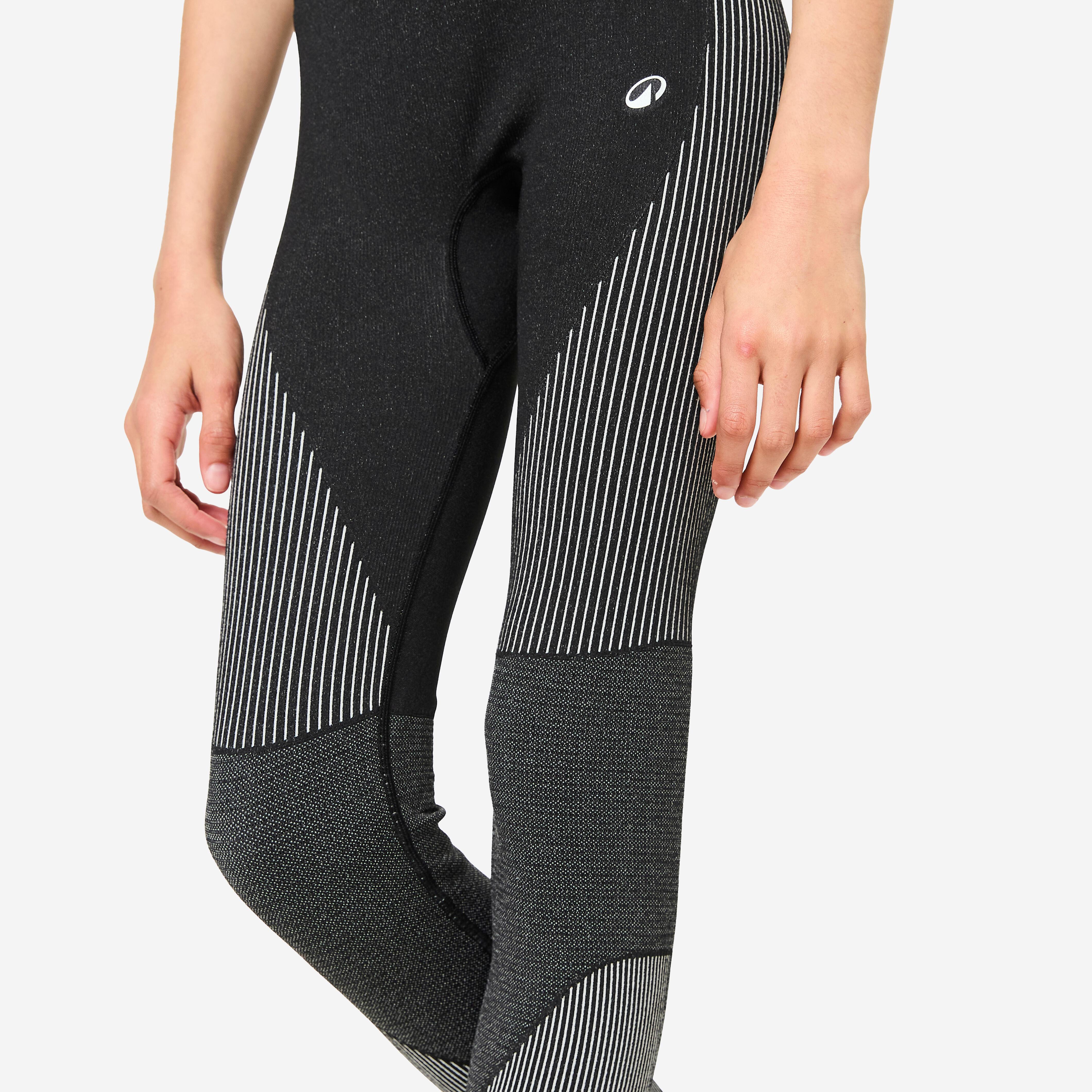 DECATHLON  Leggings bambina senza cuciture poliestere 