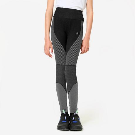 DECATHLON  Leggings bambina senza cuciture poliestere 