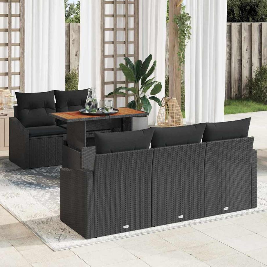 VidaXL Gartenmöbel set poly-rattan  