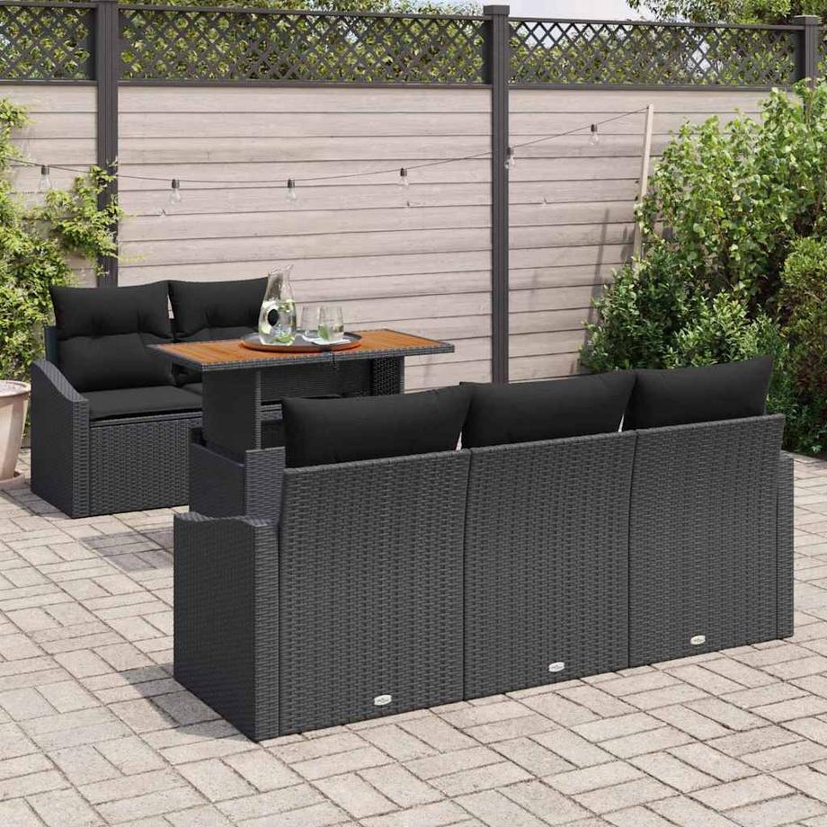 VidaXL Gartenmöbel set poly-rattan  