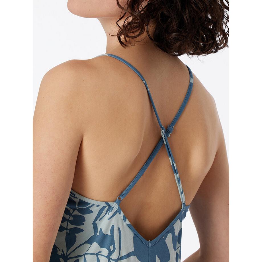 Schiesser Camicia da notte spaghetti modal  