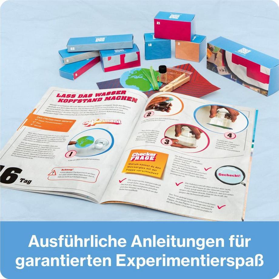 FRANZIS Jugend Adventskalender CheXperiment  