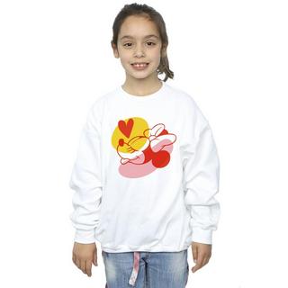 Disney  Minnie Mouse Tongue Heart Sweatshirt 