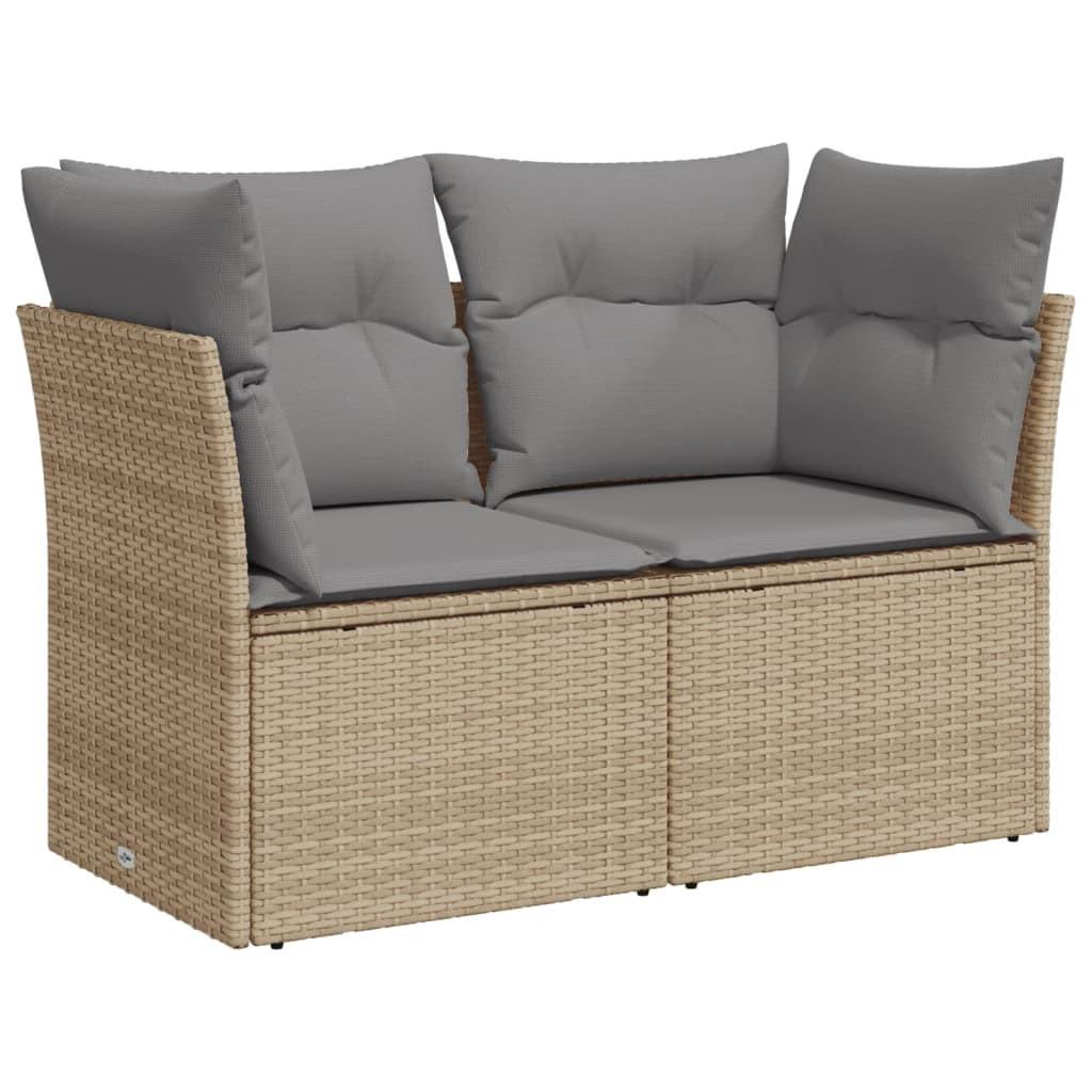 VidaXL Gartensofa poly-rattan  