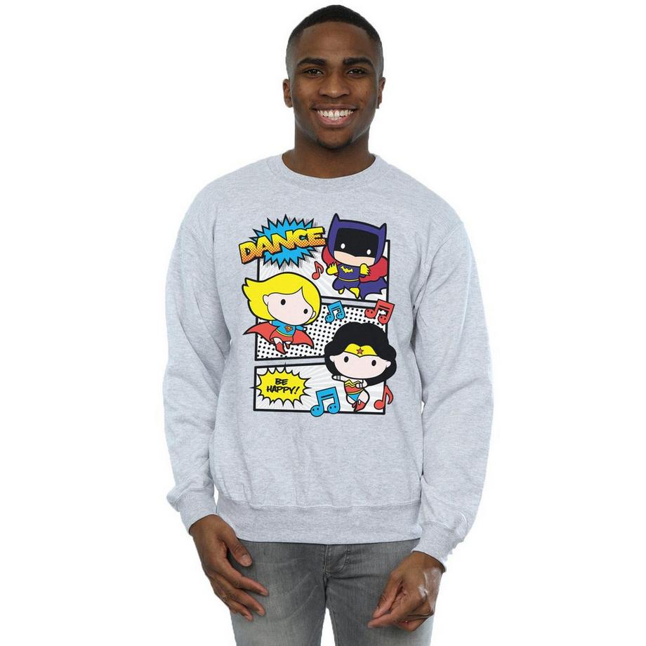DC COMICS Super Friends Dance Sweatshirt  
