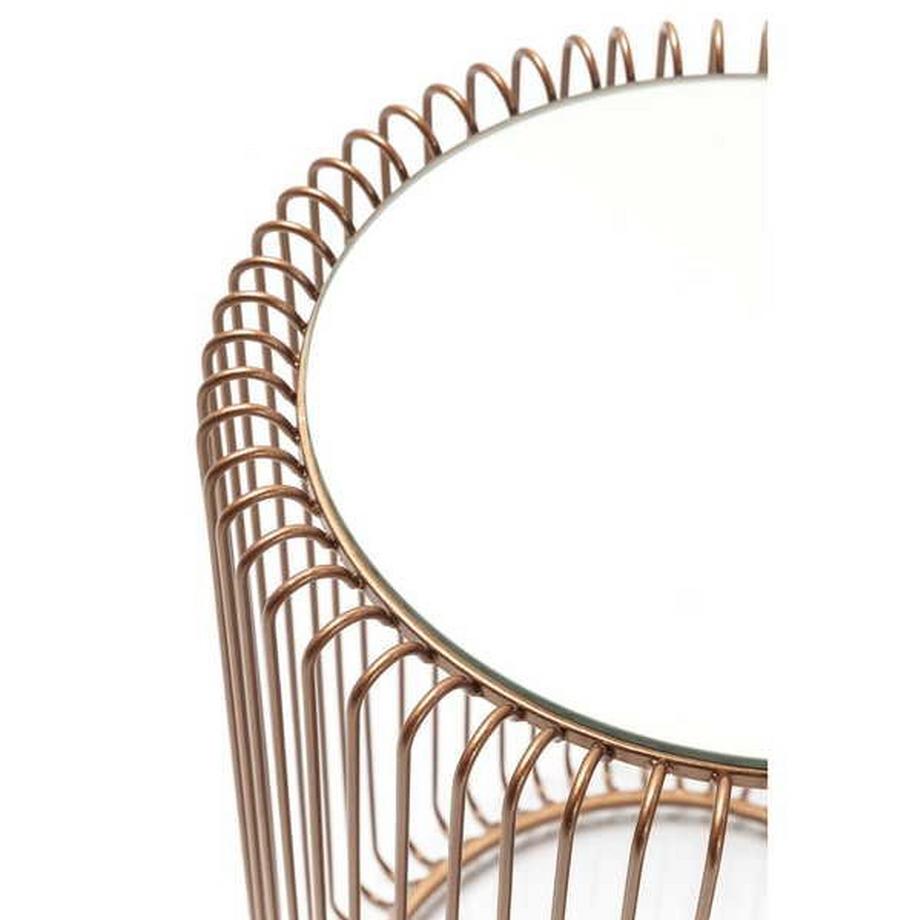 KARE Design Table d'appoint Wire Cuivre (2/ensemble)  