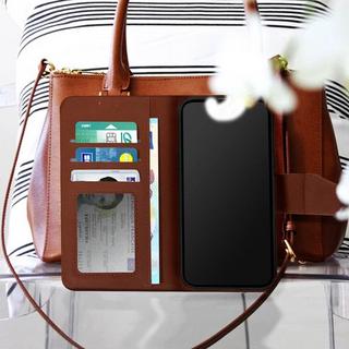 Avizar  Leder Hülle iPhone 14 Braun 