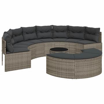 Garten-sofagarnitur poly-rattan