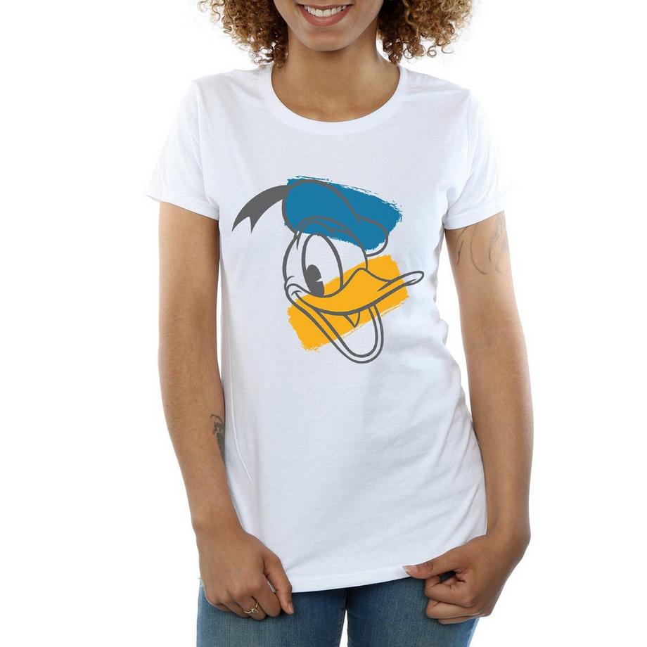 Disney Donald Duck T-Shirt Pennellata  