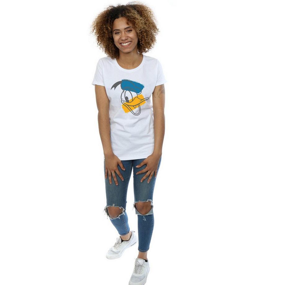 Disney Donald Duck T-Shirt Pennellata  