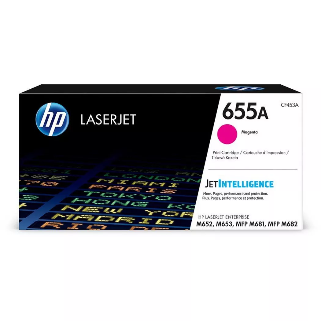 Hewlett-Packard – HP Toner-Modul 655A magenta CF453A CLJ Enterprise M652 10’500 S., One Size