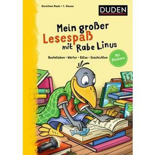 Mein großer Lesespaß mit Rabe Linus - 1. Klasse Raab, Dorothee; Leuchtenberg, Stefan (Illustrationen); Leberer, Sigrid (Illustrationen) Copertina rigida 