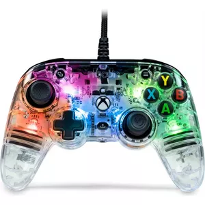 Pro Compact Colorlight Schwarz, Transparent USB Gamepad Analog  Digital PC, Xbox One, Xbox Series S, Xbox Series X