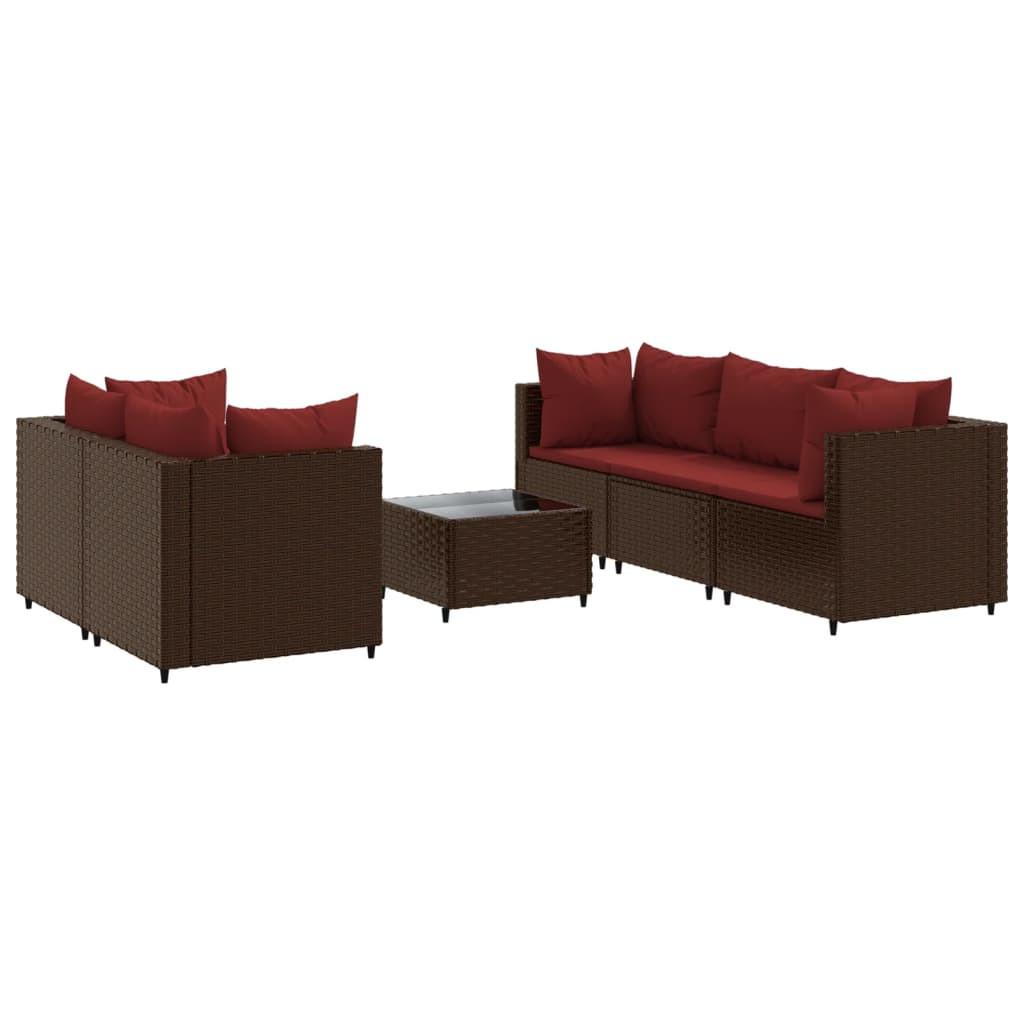 VidaXL Garten lounge set poly-rattan  