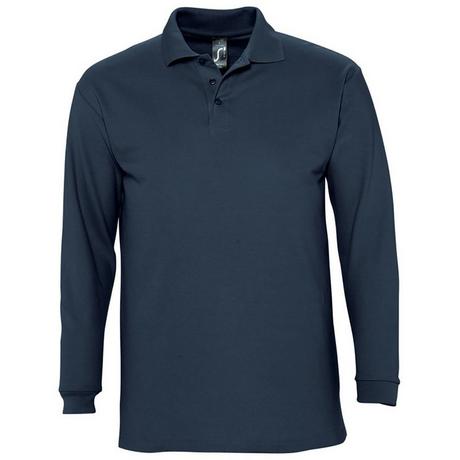 SOLS Winter II Pique Langarm Poloshirt  