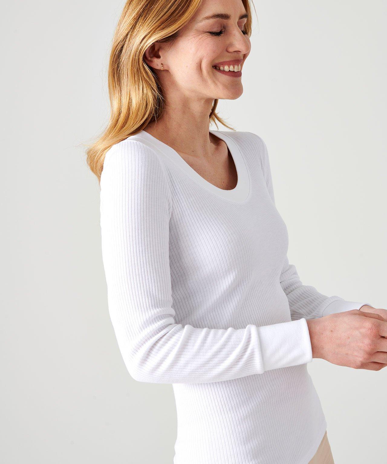 Damart Tee-shirt Manches Longues Matière Recyclée  