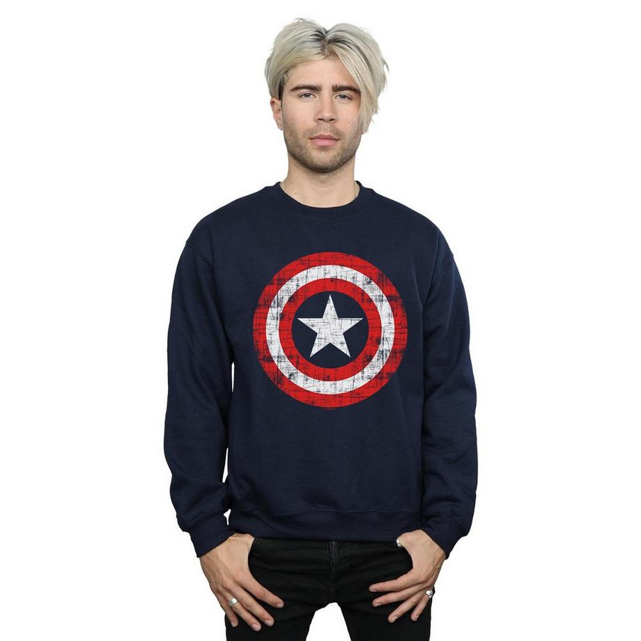 MARVEL Avengers Captain America Shield Felpa  
