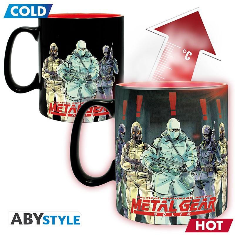 Abystyle  Tazza Metal Gear Solid Heat Change: Solid Snake 