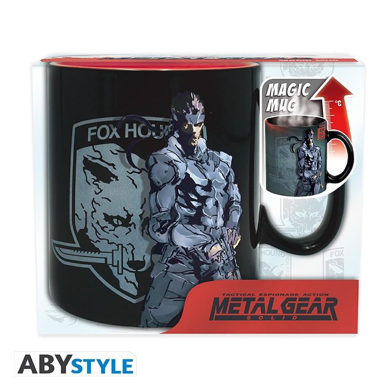 Abystyle  Tazza Metal Gear Solid Heat Change: Solid Snake 