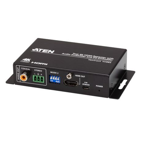 ATEN  ATEN Ripetitore HDMI True 4K con embedder e de-embedder audio 