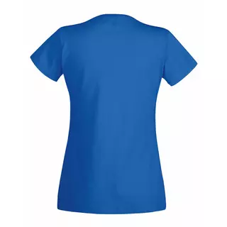 Universal Textiles  Value Fitted VAusschnitt Kurzarm TShirt Blau