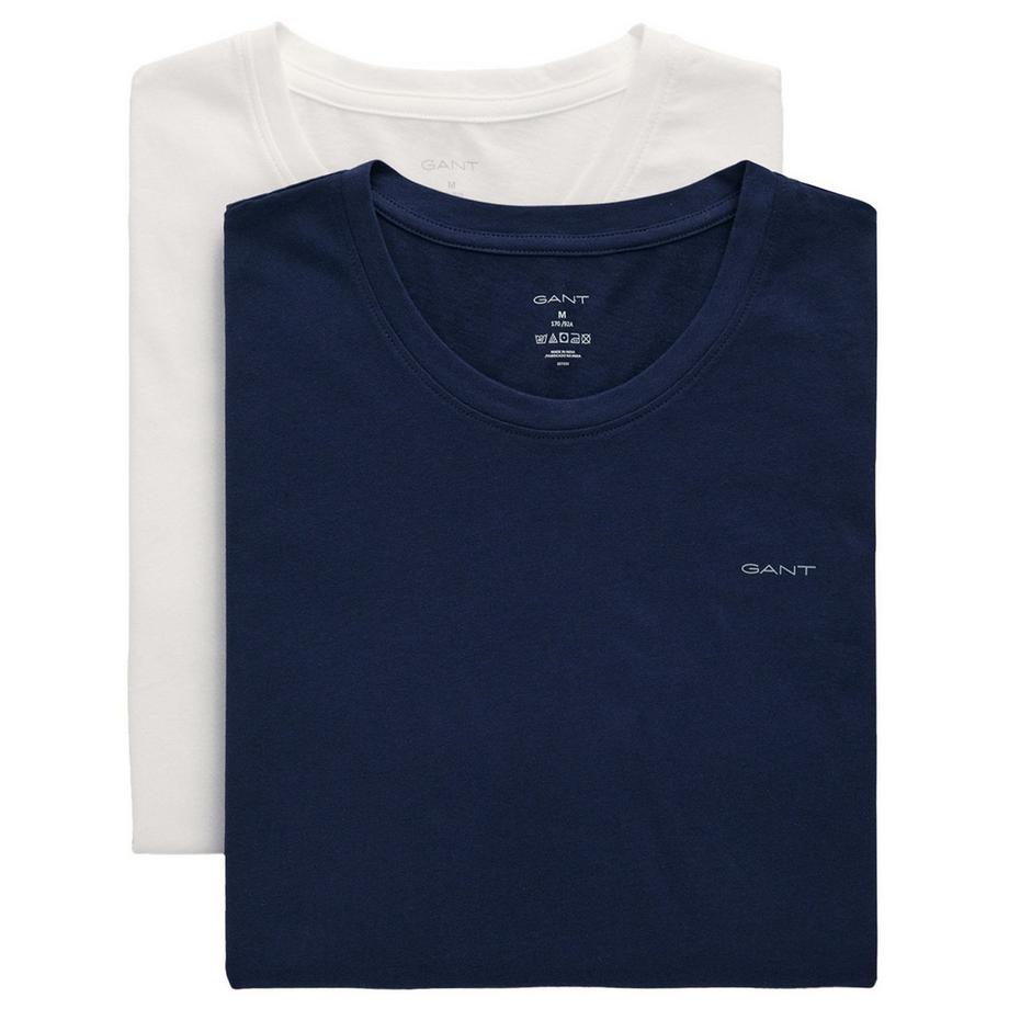 GANT T-shirt Col Rond Lot de 2  