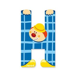 Janod Buchstaben Clown H  