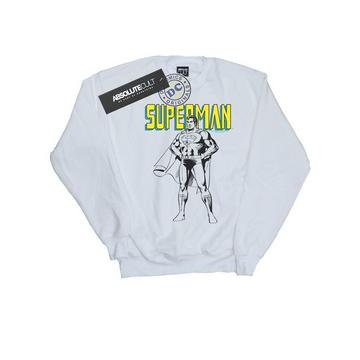 Superman Mono Action Pose Sweatshirt
