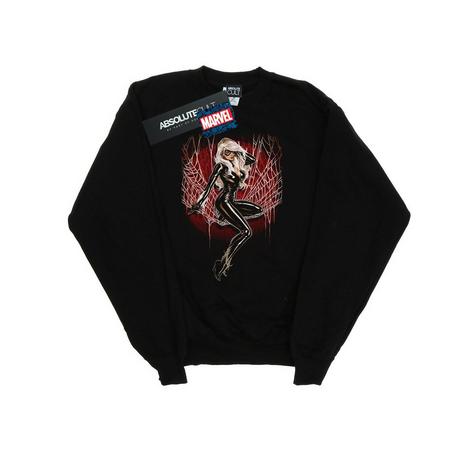 MARVEL Black Cat Spider Web Sweatshirt  