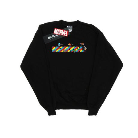 MARVEL  Kawaii Stripes Sweatshirt 